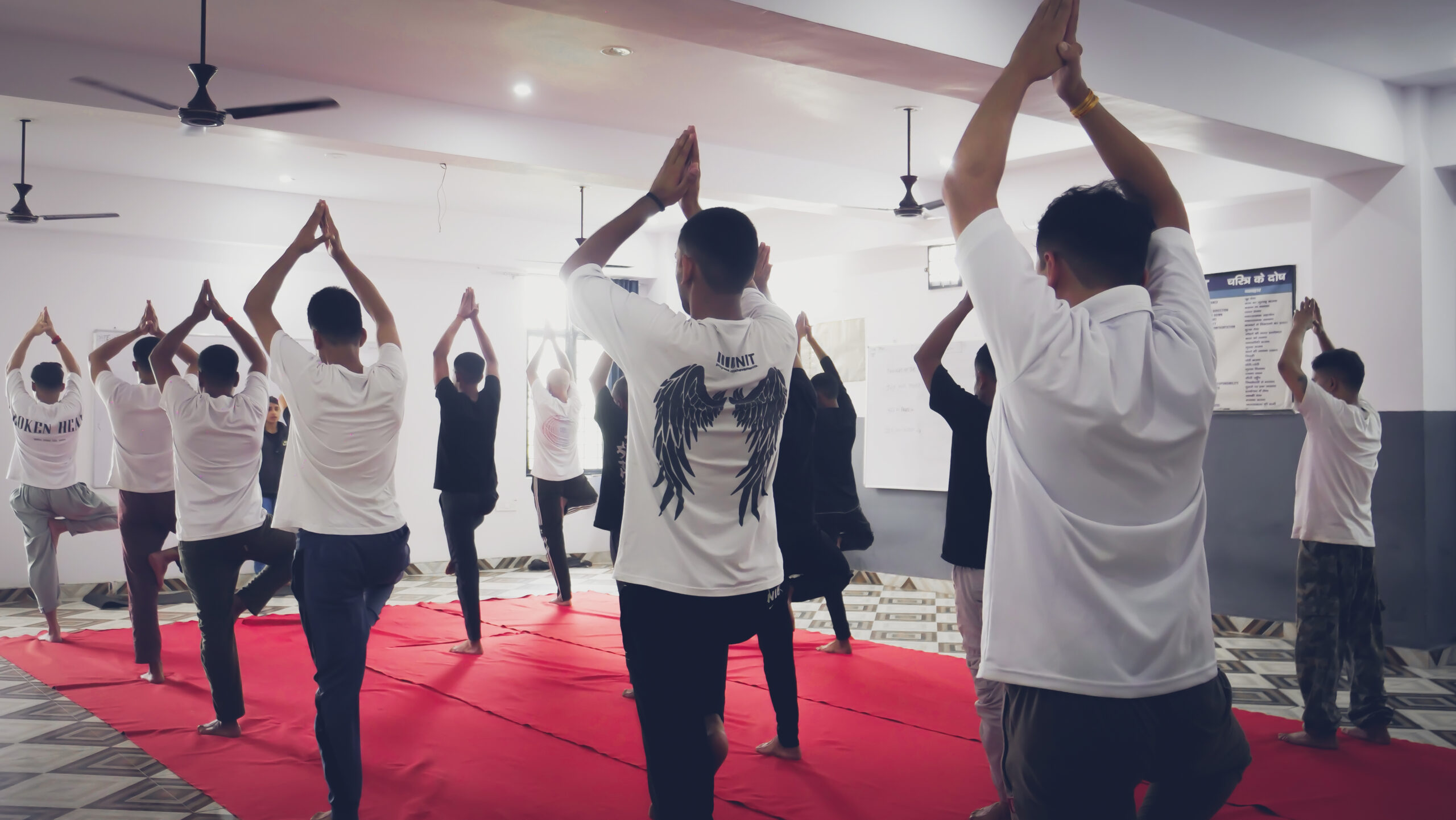 Group Yoga Session